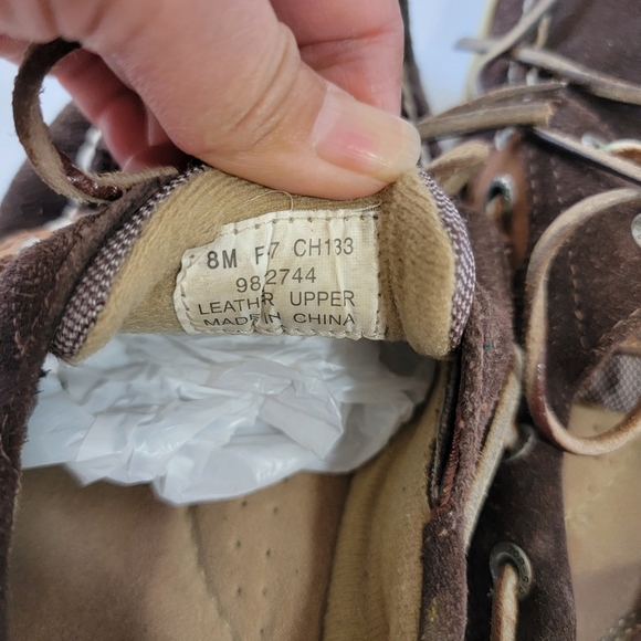 Spery Top Sider Womens Boat Shoes Sz 8M Brown Leather Lace-Up Comfort Casual - Picture 11 of 12